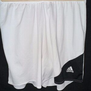 White Adidas Climalite Soccer Shorts